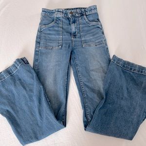 American Eagle flared jeans high waisted